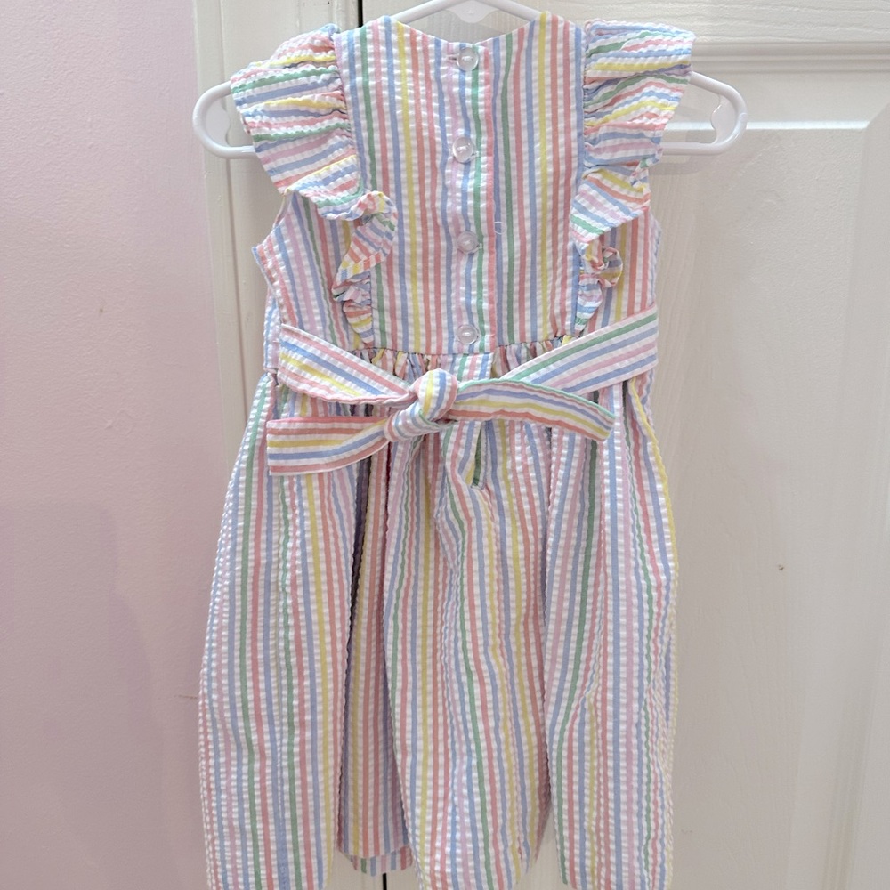 Bonnie Jean 2T seersucker Dress - Picture 3 of 4